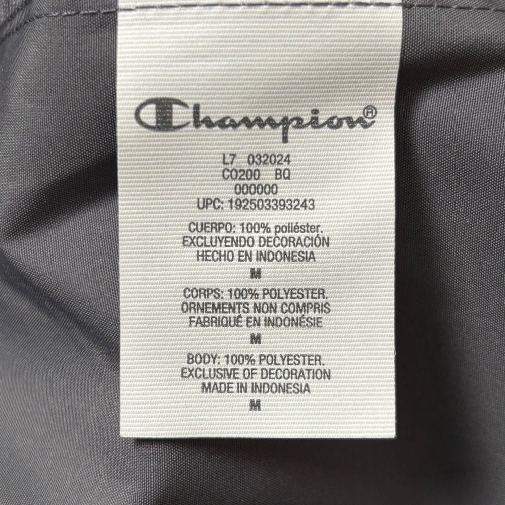 Champion CO200 Unisex Packable Anorak 1/4 Zip Water/Wind Resistant Jacket MEDIUM - Picture 11 of 12